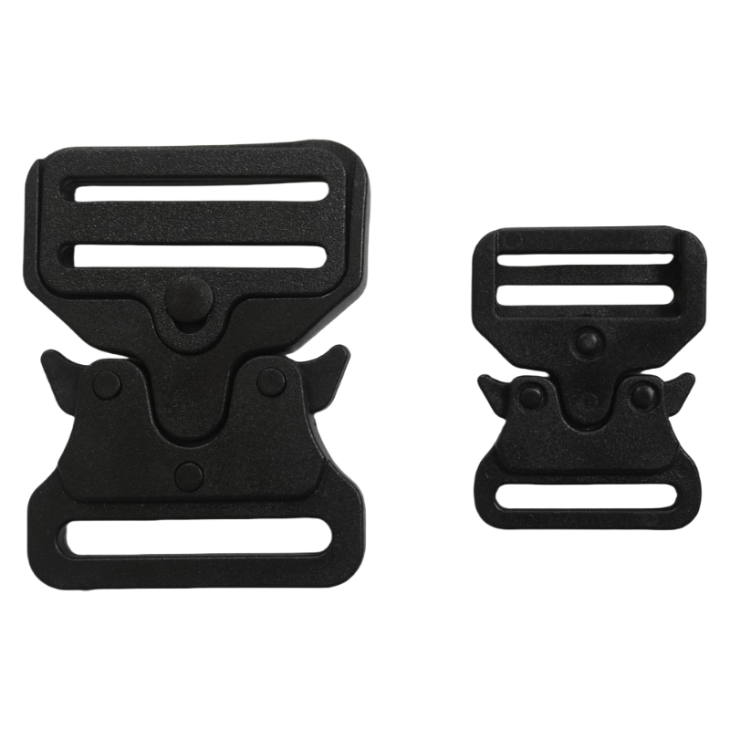Quick Release Buckle 25mm 38mm Work Tool Belt Black Plastic Buckle Waist Tactical Belt Buckle