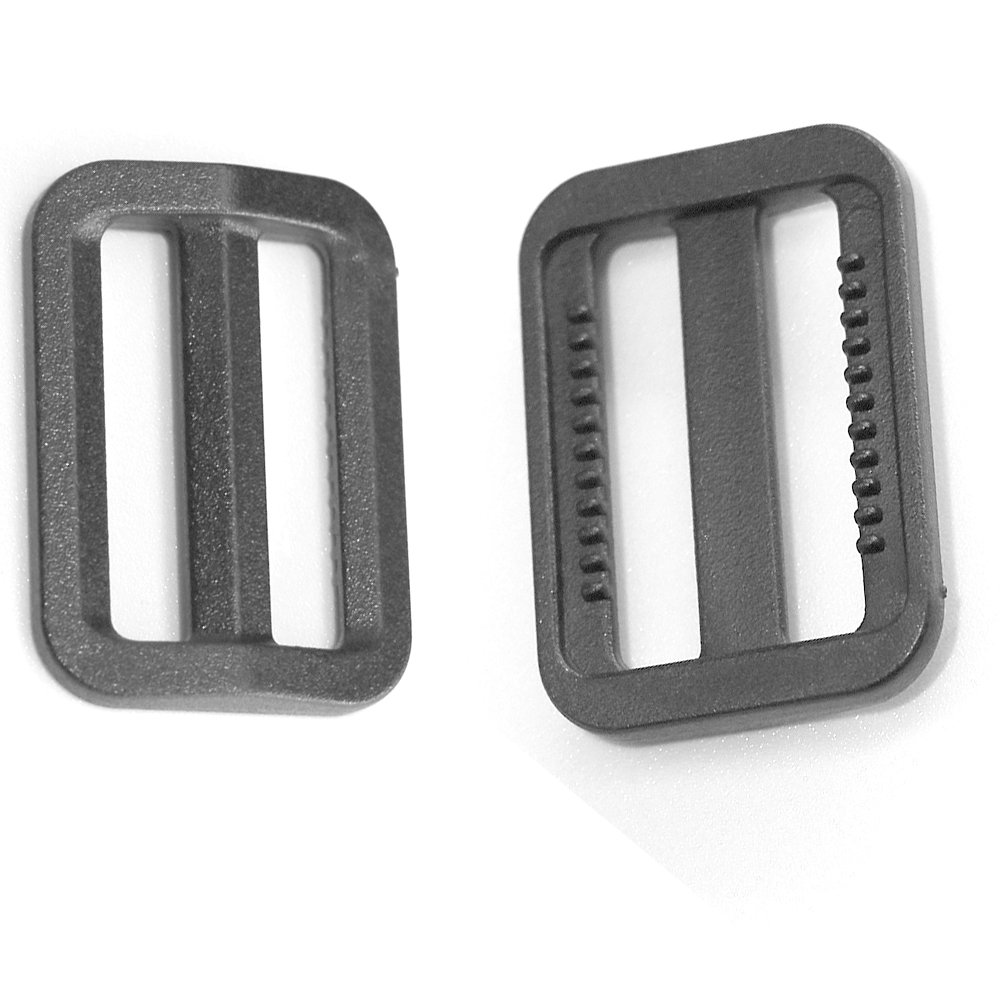 Plastic Tri Glides Slide 3 Bar Rectangle Square Adjuster Buckle For Leather Craft Bag Shoulder Strap Belt Webbing