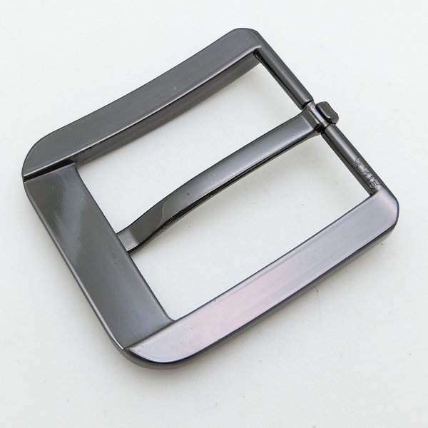 Custom Wholesale Heavy-Duty 40mm Leather Belt Buckle Zinc Alloy Metal Accessory for Shoes and Bags