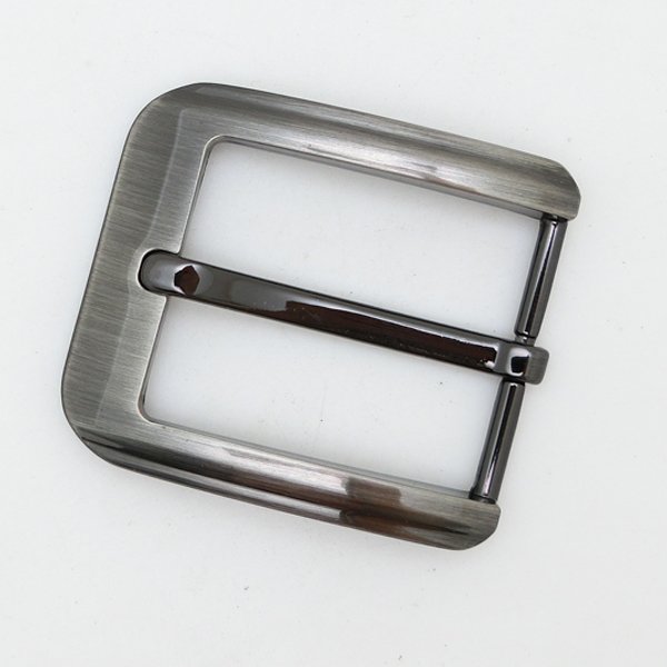Custom Wholesale Heavy-Duty 40mm Leather Belt Buckle Zinc Alloy Metal Accessory for Shoes and Bags