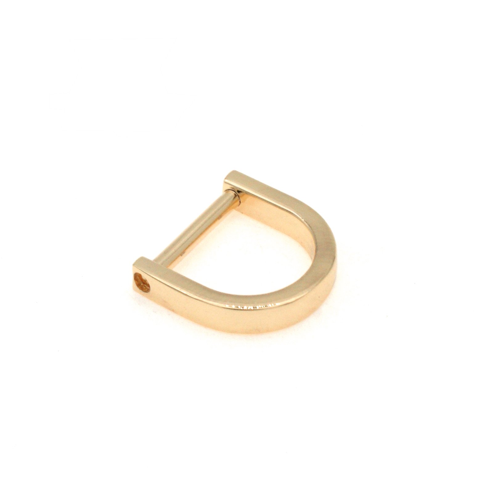 Factory high quality d ring buckle plastic hardware accessories d-ring welded for bag strap