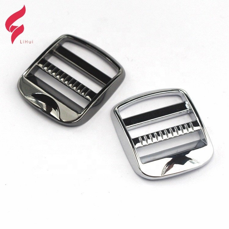 Custom Design Alloy Metal Hardware Bag Adjuster Buckle for handbag /school bag making