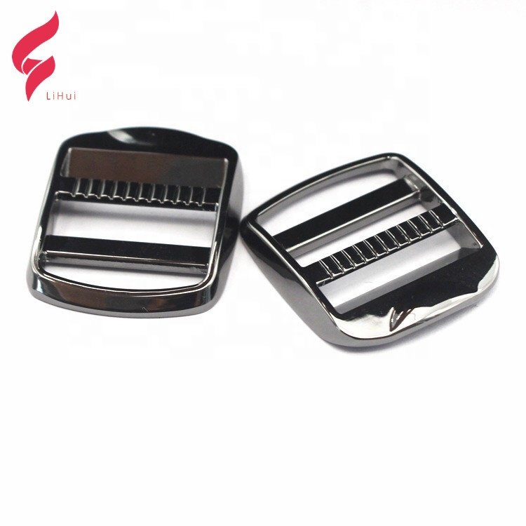Custom Design Alloy Metal Hardware Bag Adjuster Buckle for handbag /school bag making
