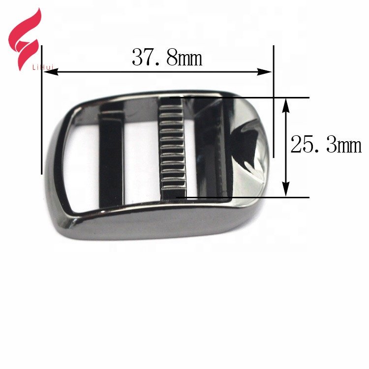Custom Design Alloy Metal Hardware Bag Adjuster Buckle for handbag /school bag making