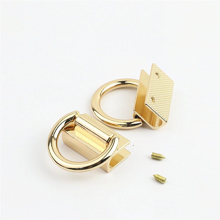 Square Alloy Buckles Strap Connector Clasp Bag Hardware Accessories Chain Buckle Bag Strap Hanger