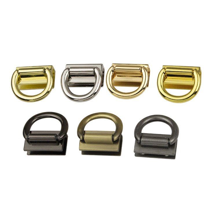 Square Alloy Buckles Strap Connector Clasp Bag Hardware Accessories Chain Buckle Bag Strap Hanger