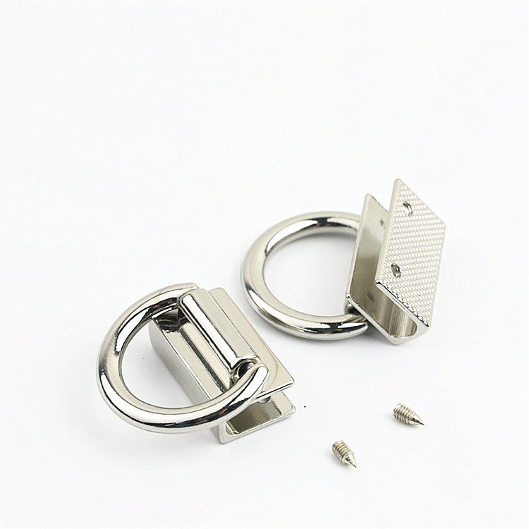 Square Alloy Buckles Strap Connector Clasp Bag Hardware Accessories Chain Buckle Bag Strap Hanger