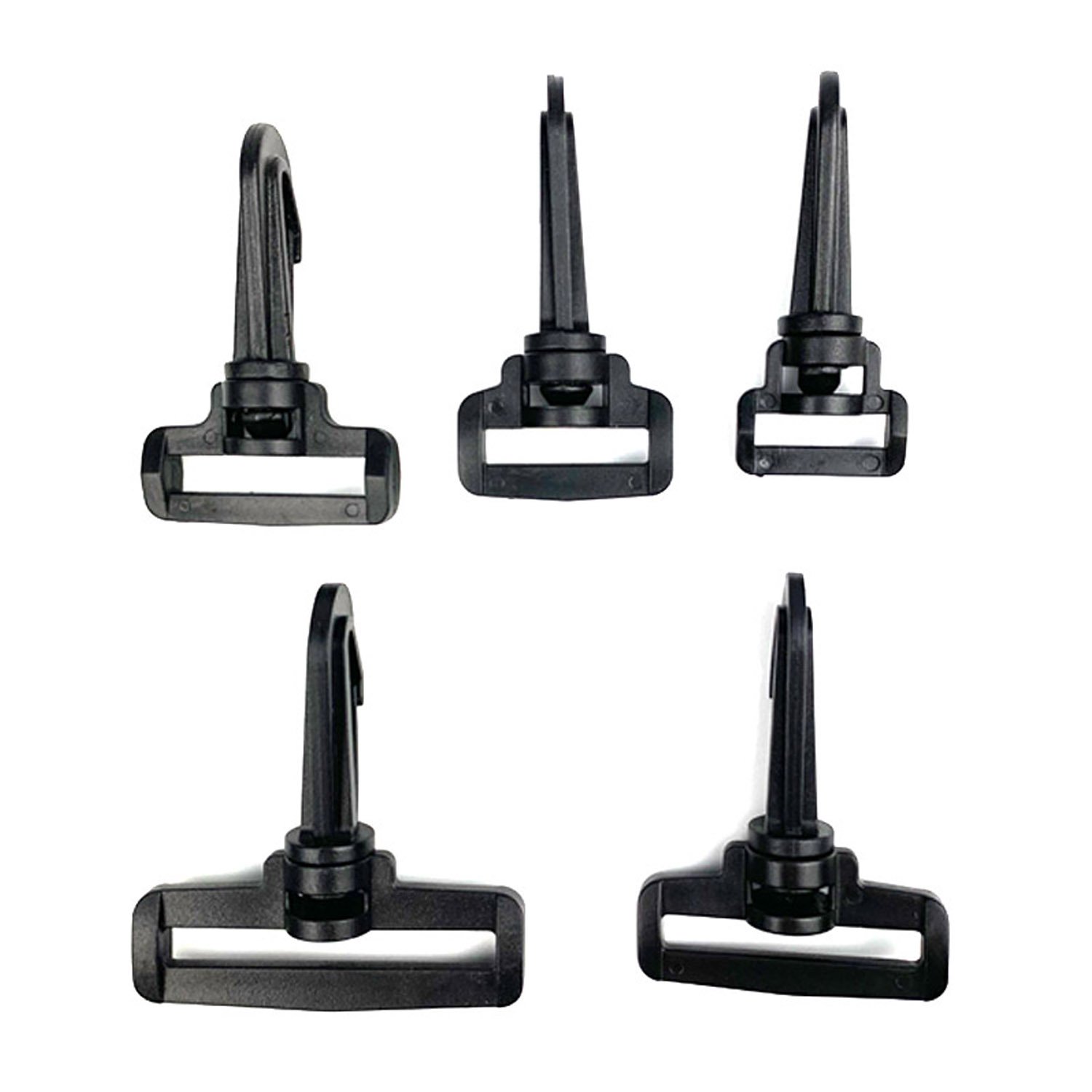 Swivel Snap Hook Trigger Clips Lanyard Hooks Webbing Buckle Keychain Backpack DIY Accessories Plastic 20mm 25mm 32mm 38mm 51mm