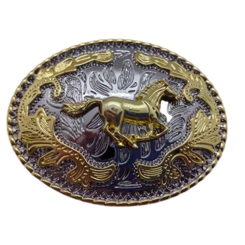 New product fashion belt buckles for women folk art men metal cowboy custom belt buckle