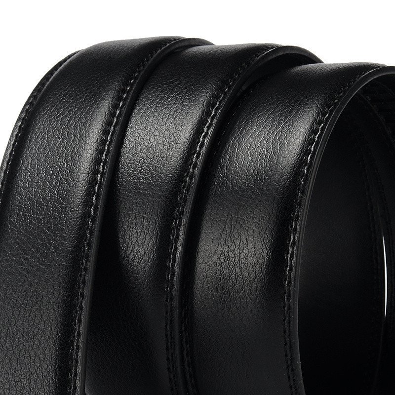 Hot sales men's popular fashion designers cowhide leather automatic buckle belts in stock