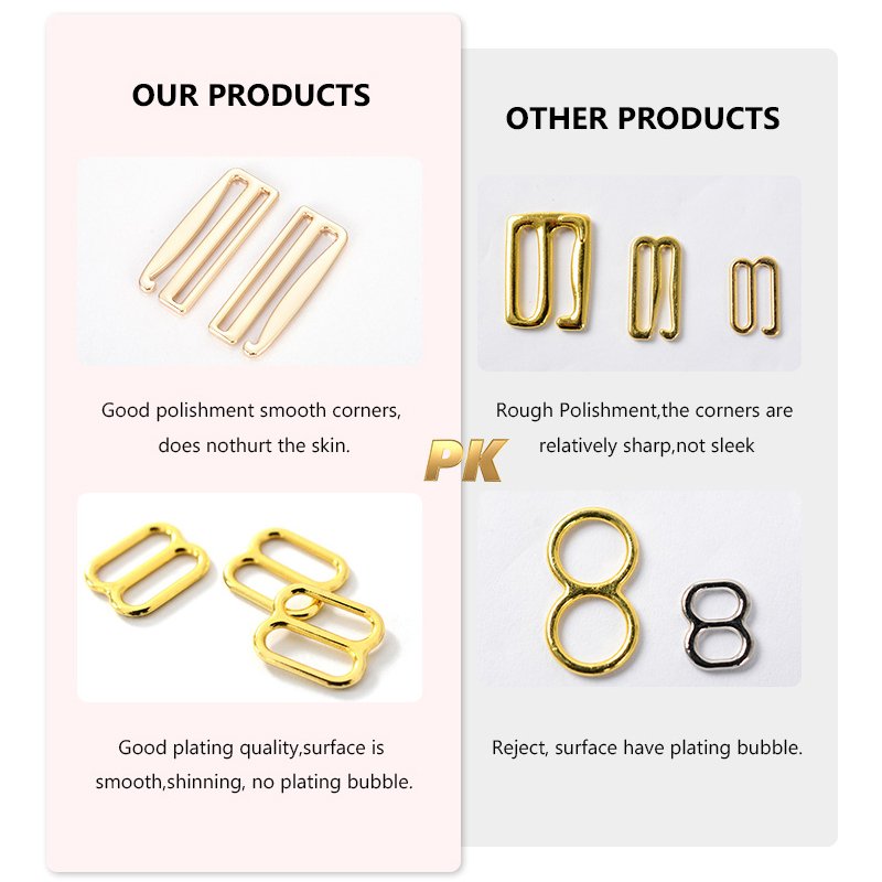 Metal Bikini Accessories Ring Swimsuit G Buckle Swimwear Hardware Accessories Bra O Rings 8 Shape Sliders Buckle for Swimwear