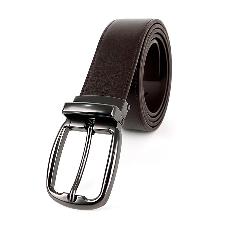 Custom Logo New hot selling leather belt Men's Pin Buckle Belts For Man Wholesale OEM Factory Male Belt