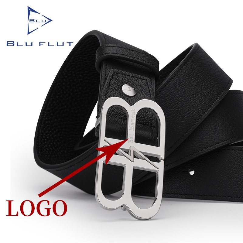 Custom design belt buckle Men Cowhide Luxury Brand Belt Classic Designer Mens Leather Belts For Men