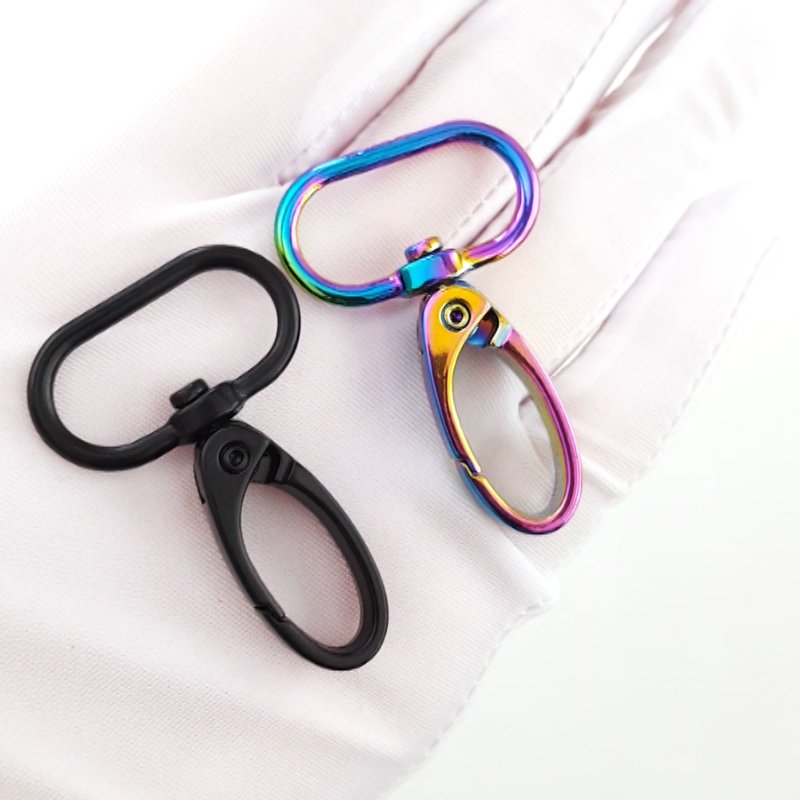 Metal Buckle Swivel Hook 25 mm 38 mm Bag Accessories Triangular Ring Snap Hook Clasp Buckle