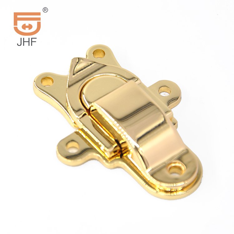 mini small jewellery boxes gold locks buckle metal hasp lock latch