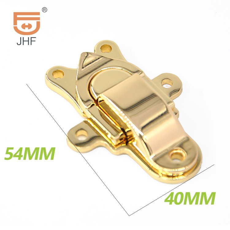 mini small jewellery boxes gold locks buckle metal hasp lock latch
