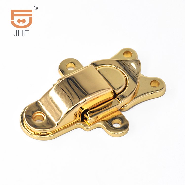 mini small jewellery boxes gold locks buckle metal hasp lock latch