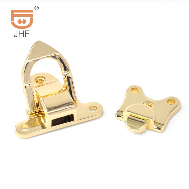 mini small jewellery boxes gold locks buckle metal hasp lock latch