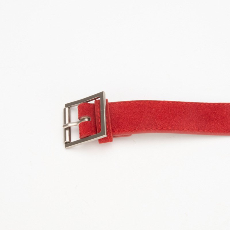Luxury Retro Frosted Genuine Leather Belt Silver Square Buckle Full Cowhide Leather Belt Decorative Dress