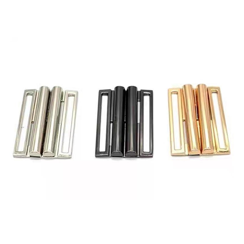 Eco-Friendly Swimwear Accessory Zinc Alloy Bra Front Closure Buckle 18mm Magnetic Clasp Magnetic Bra Clip for Swimwear Underwear