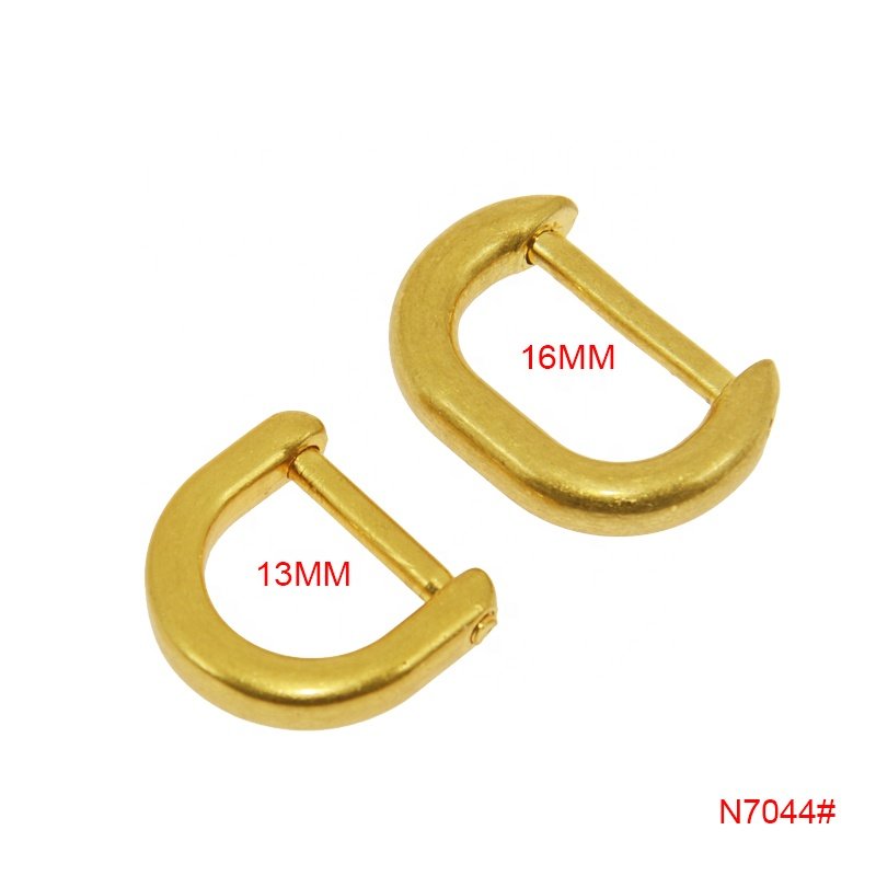 Custom handbag side release buckle D rings belt buckle D ring buckle factory price bags hardware accessories