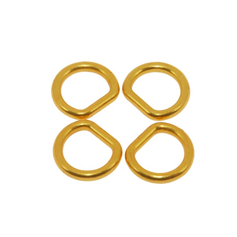 Custom handbag side release buckle D rings belt buckle D ring buckle factory price bags hardware accessories