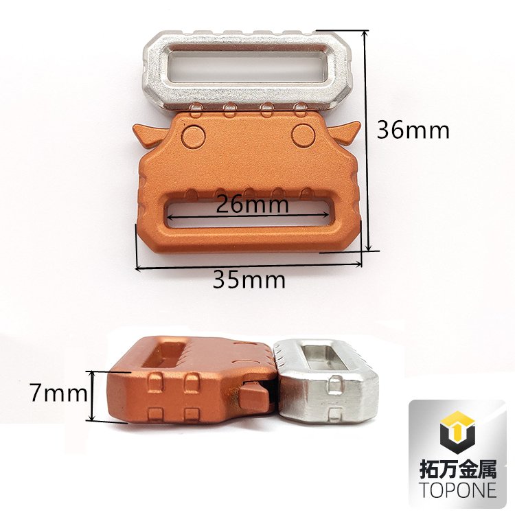 26MM New Tactical Belt Buckle Quick Side Release Buckle Straps For DIY Bags Outdoor Luggage Accessories