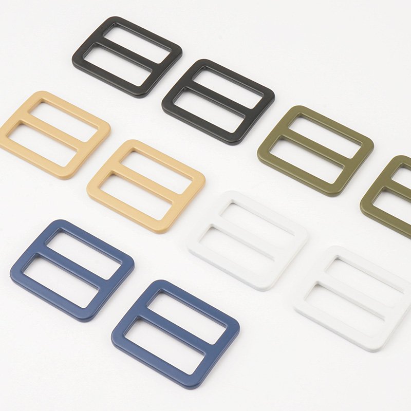 Wholesale Bag Metal Hardware Mould Ready 1 Inch Tri-Glide Buckle 25mm Metal Handbag Buckle 1" Metal Slide Buckles for Bags Strap