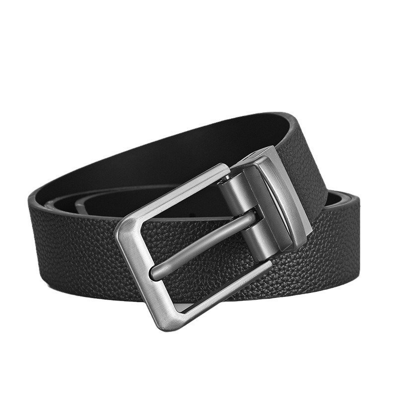 Comfortable Custom Designer Fashion Men Leather Belt Metal Buckle Men's Pu Belt Wholesale