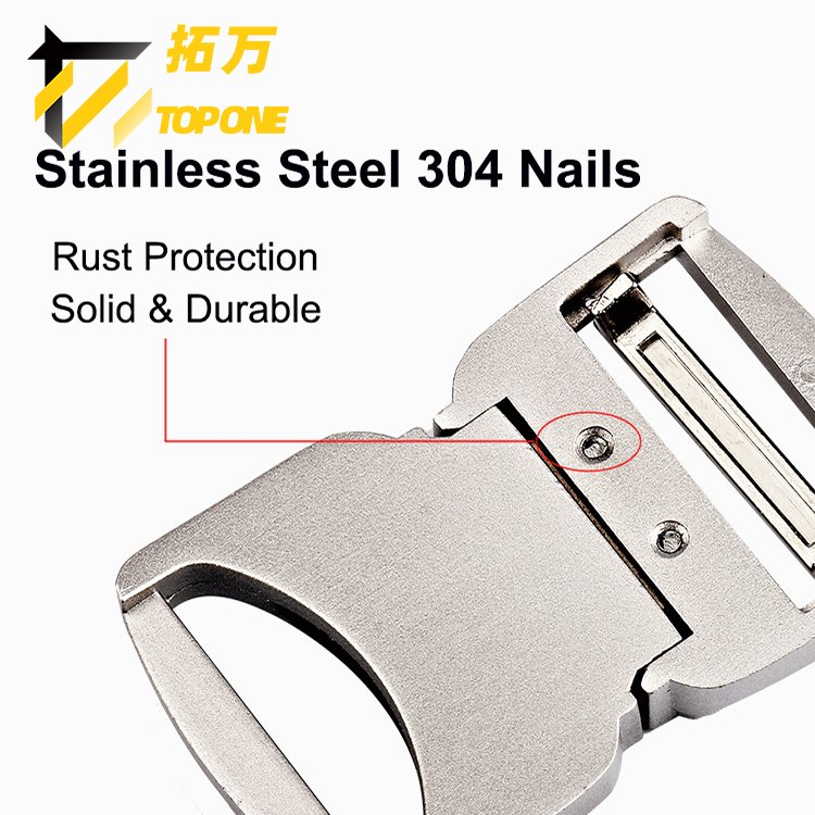 38MM Heavy Duty Aluminum Alloy Quick Release Buckle Outdoor Tactical Belt Buckle