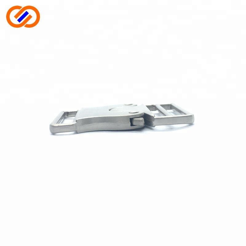 wholesale 65mm top grade metal spring action belt side release buckle