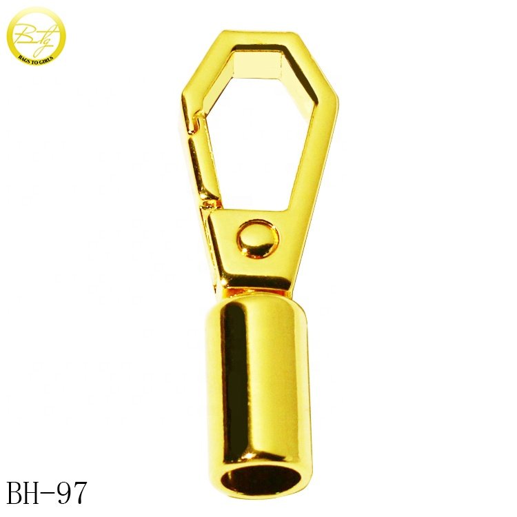 High quality dog collar hook metal trigger swivel buckle black color keychain accessory lobster clasps with keyring