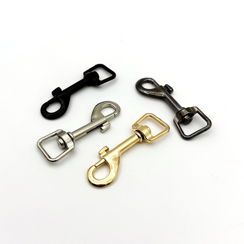 15mm 20mm 25mm Metal Swivel Lobster Clasp Trigger Clip Loop Snap Hook For Dog Pet Leads Leash Hardware Sewing DIY Accessory