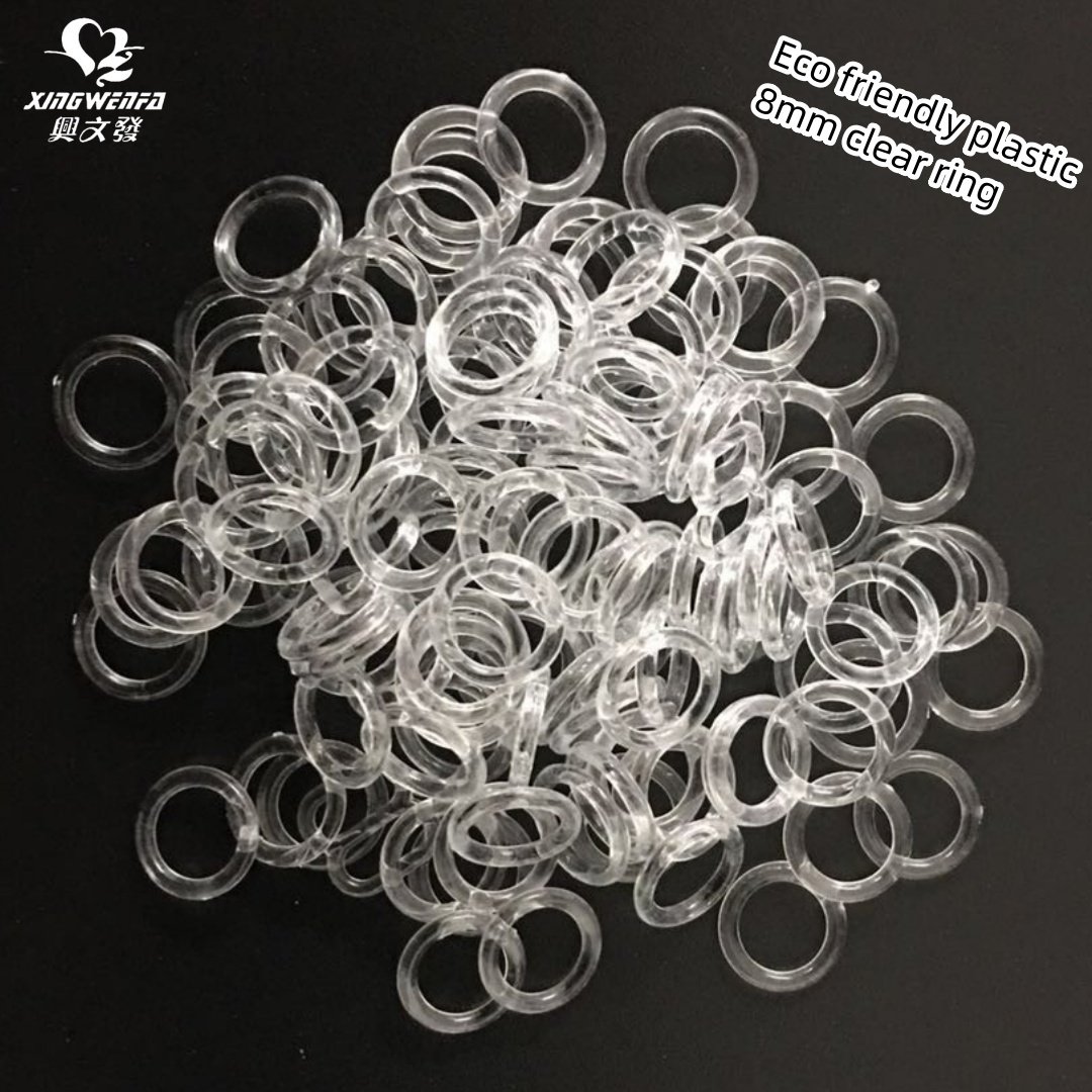 Garment accessories High quality 10mm Transparent plastic bra strap buckle clear adjuster slider