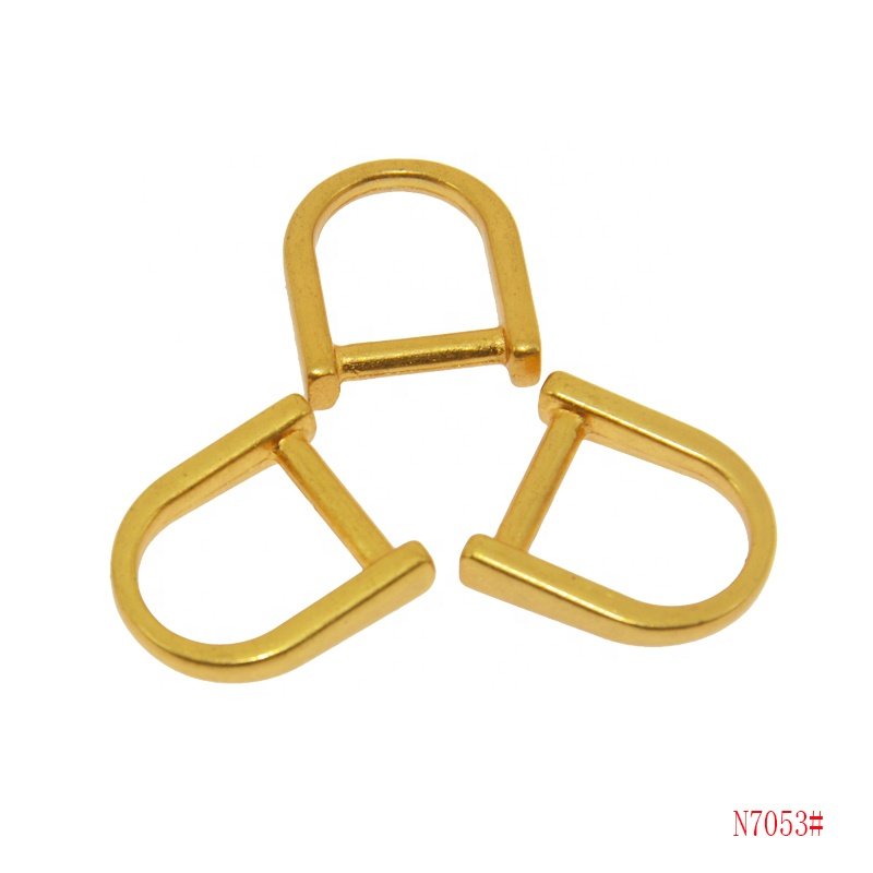Wholesale adjust metal D rings belt buckle for Webbing & Bag Straps D-ring dog collar side release buckles hardware