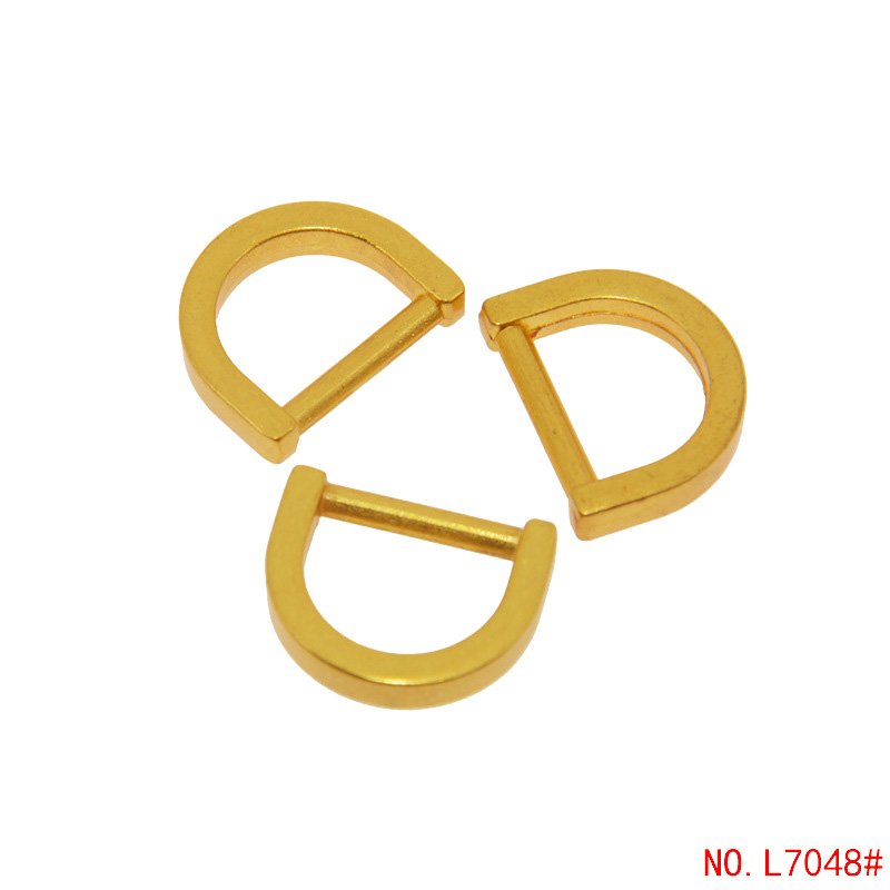 Wholesale adjust metal D rings belt buckle for Webbing & Bag Straps D-ring dog collar side release buckles hardware