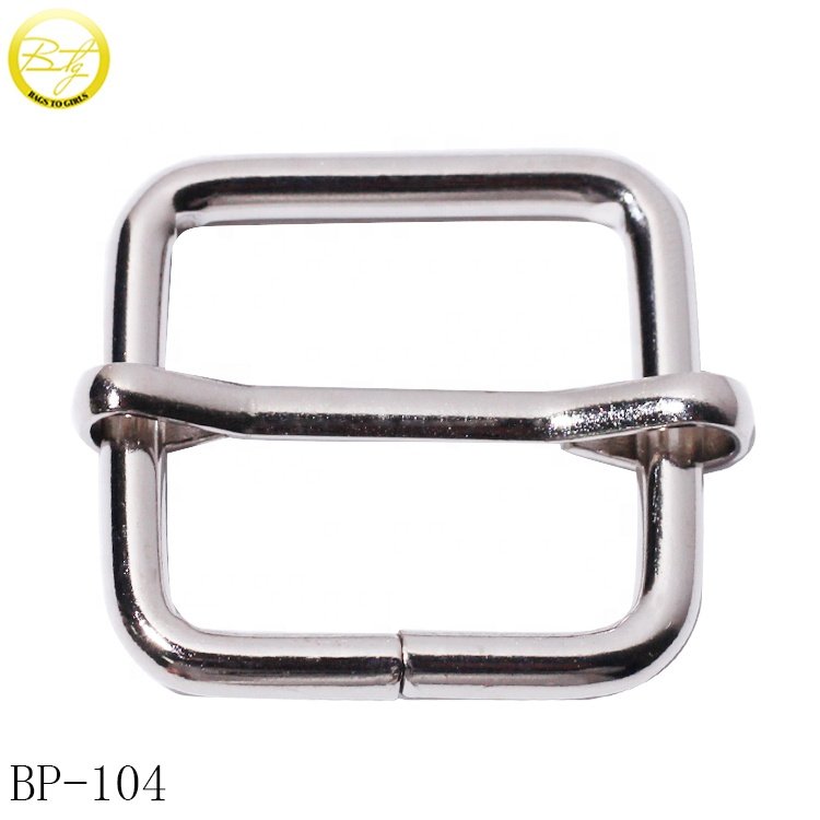 Wholesale shoes buckle adjuster handbag hardware straps multicolor alloy metal roller buckle for dog collar