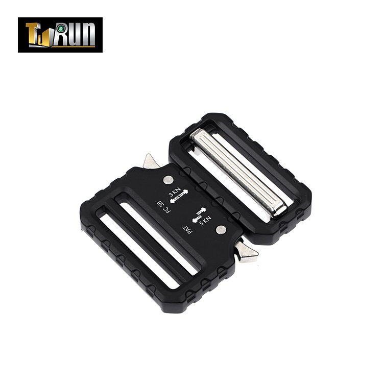 factory wholesale 39mm Metal Tactical Belt buckle for outdoor backpack Bag 1.5inch quick release buckle silver
