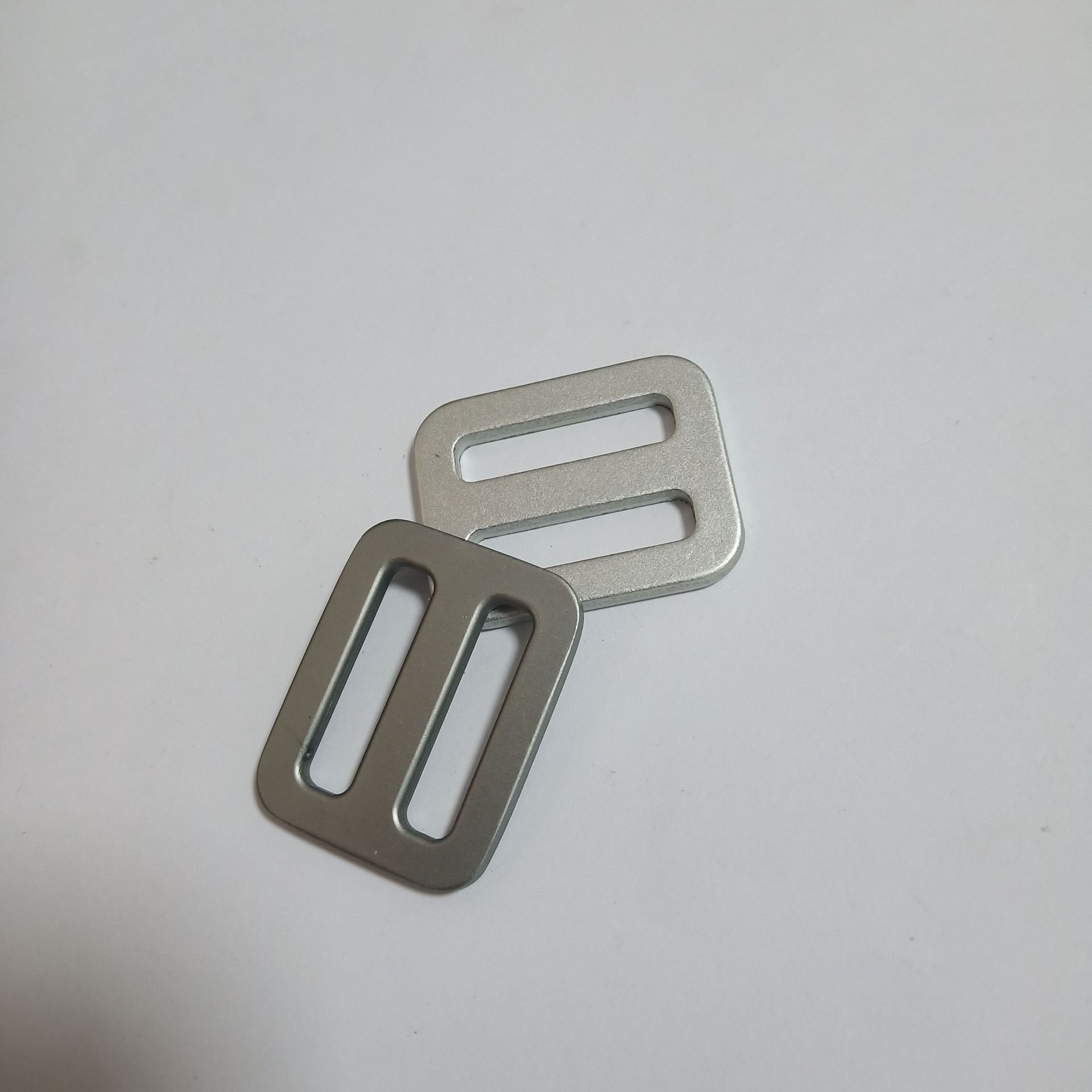 20mm/26mm31//38mm/46mm/52mm aluminum slider belt buckles clips adjustable Square metal Ladder buckle