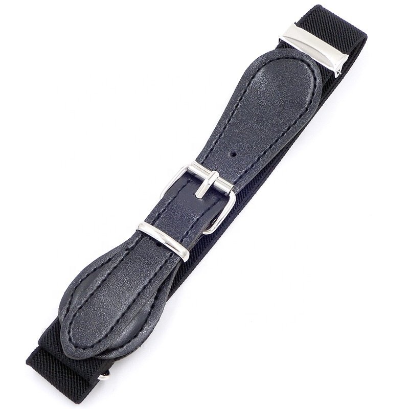 1 Inch Candy Color Pin Buckle Baby Comfortable Adjustable Stretch Elastic Kids Belt for Children Student