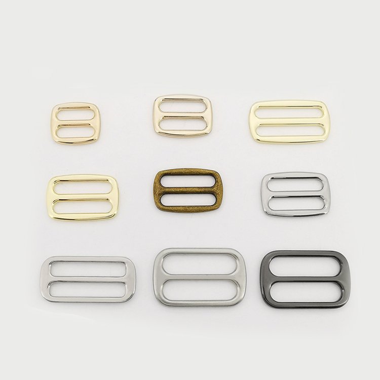 Factory Supply Hardware bag Accessories Handbag Metal Adjustable Third gear buckle