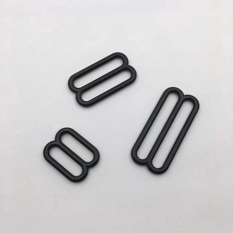 8 shape Custom size side adjusters metal buckle strap adjusting buckle metal tri-glide sliders metal buckle