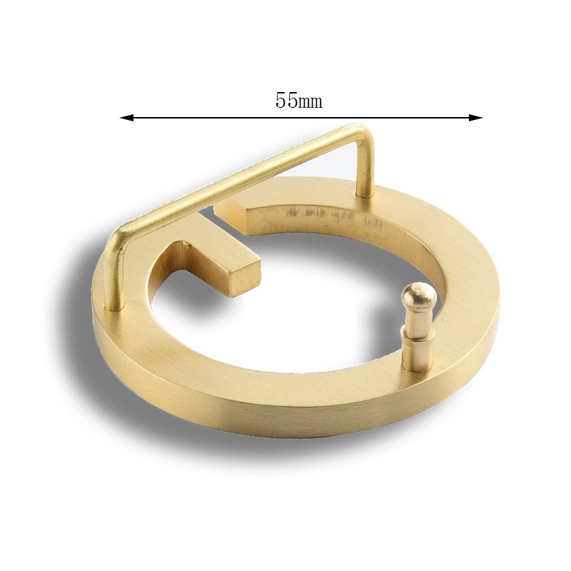 Wholesale Custom Luxury Metal Hollow Letter G Belt Buckle Strap Hardware Manufacture