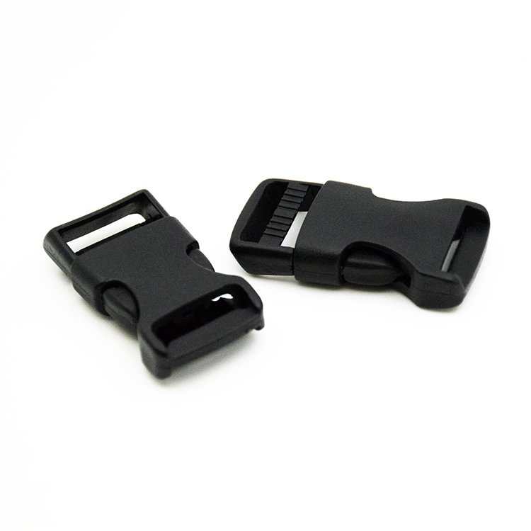 19mm 26mm 32mm 38mm Black Side Release Plastic Buckle Clasp for Bagpack Stroller Dog Collar