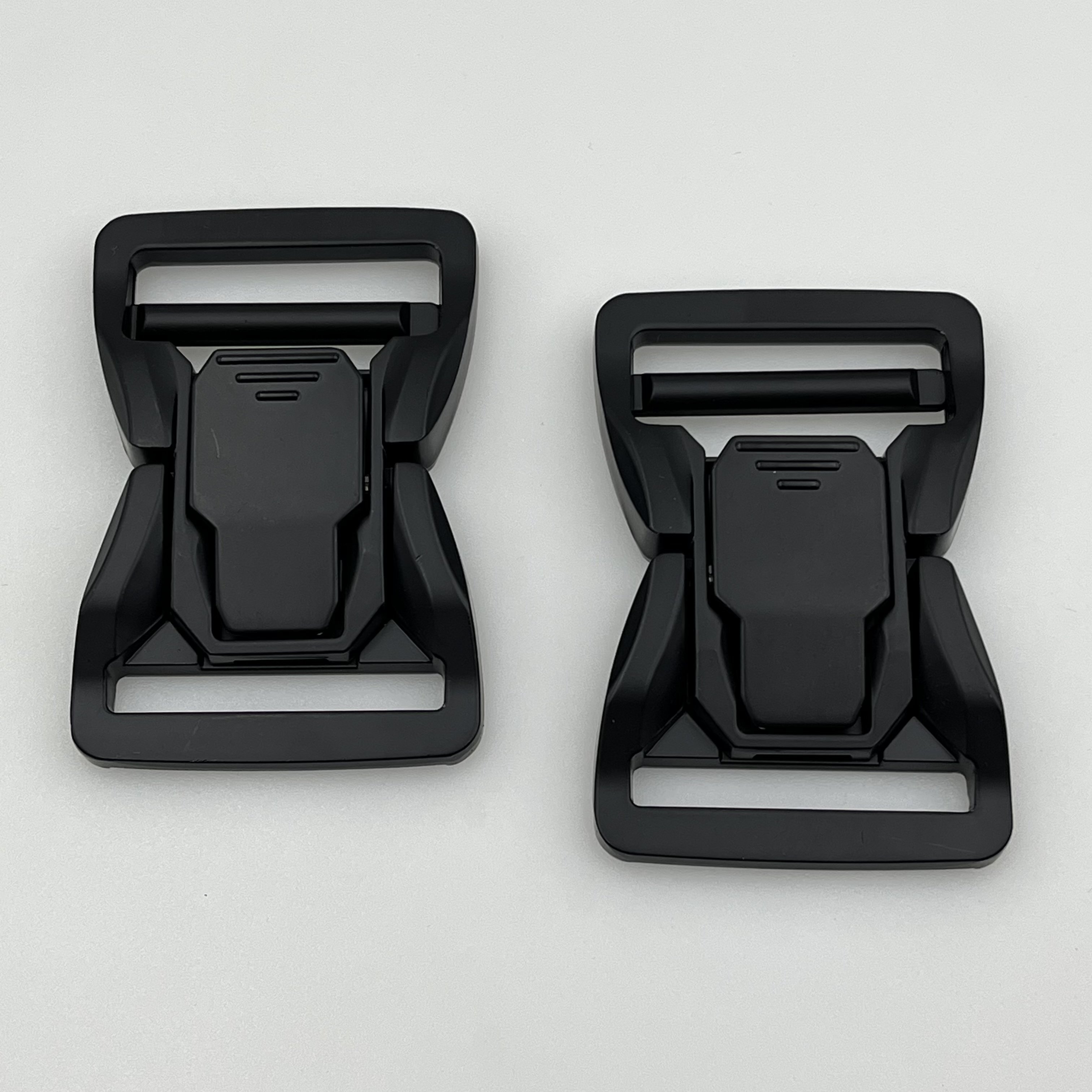 New Heavy Duty Belt Buckle Tactical Utility Metal Buckle Black Zinc Alloy Quick Release Buckle