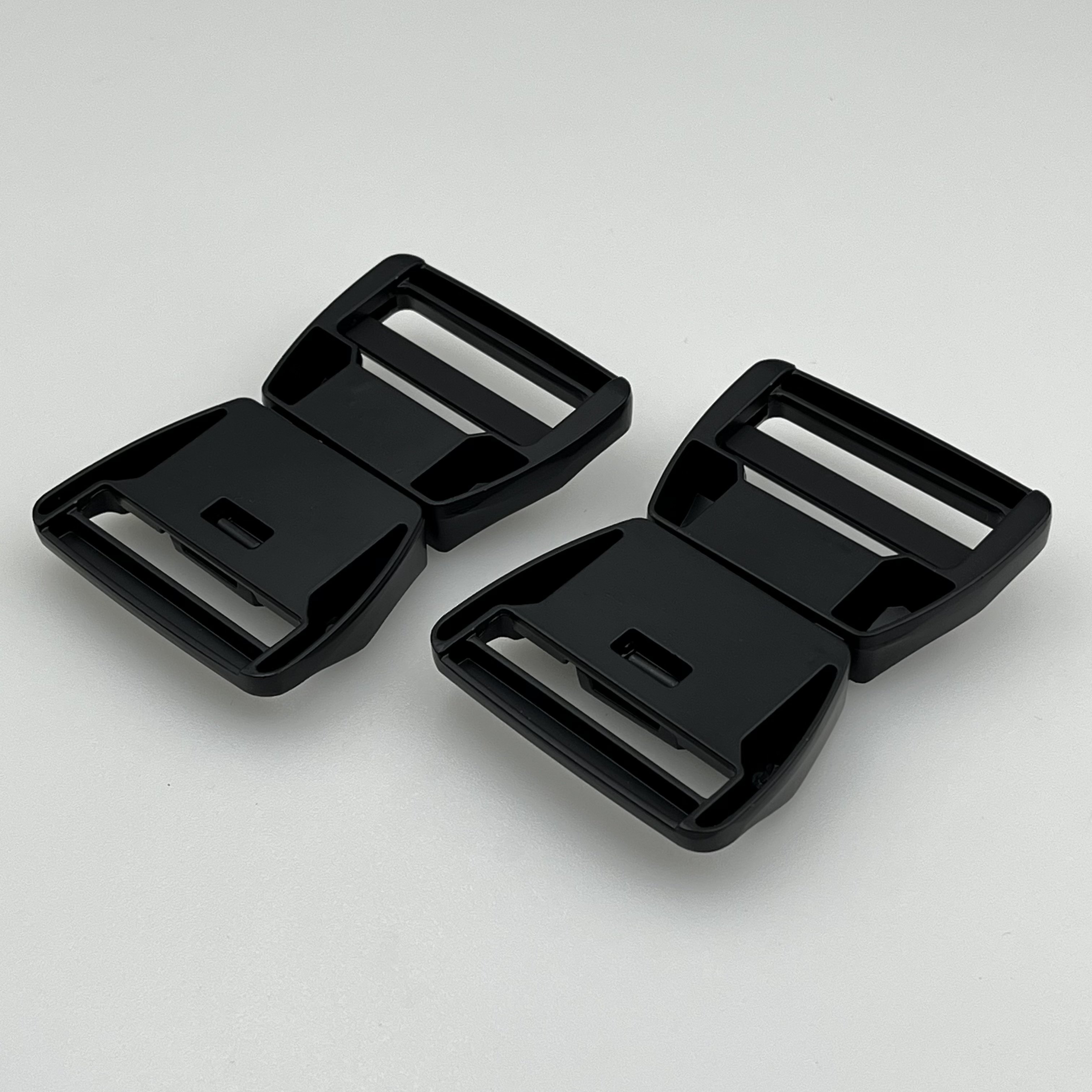 New Heavy Duty Belt Buckle Tactical Utility Metal Buckle Black Zinc Alloy Quick Release Buckle