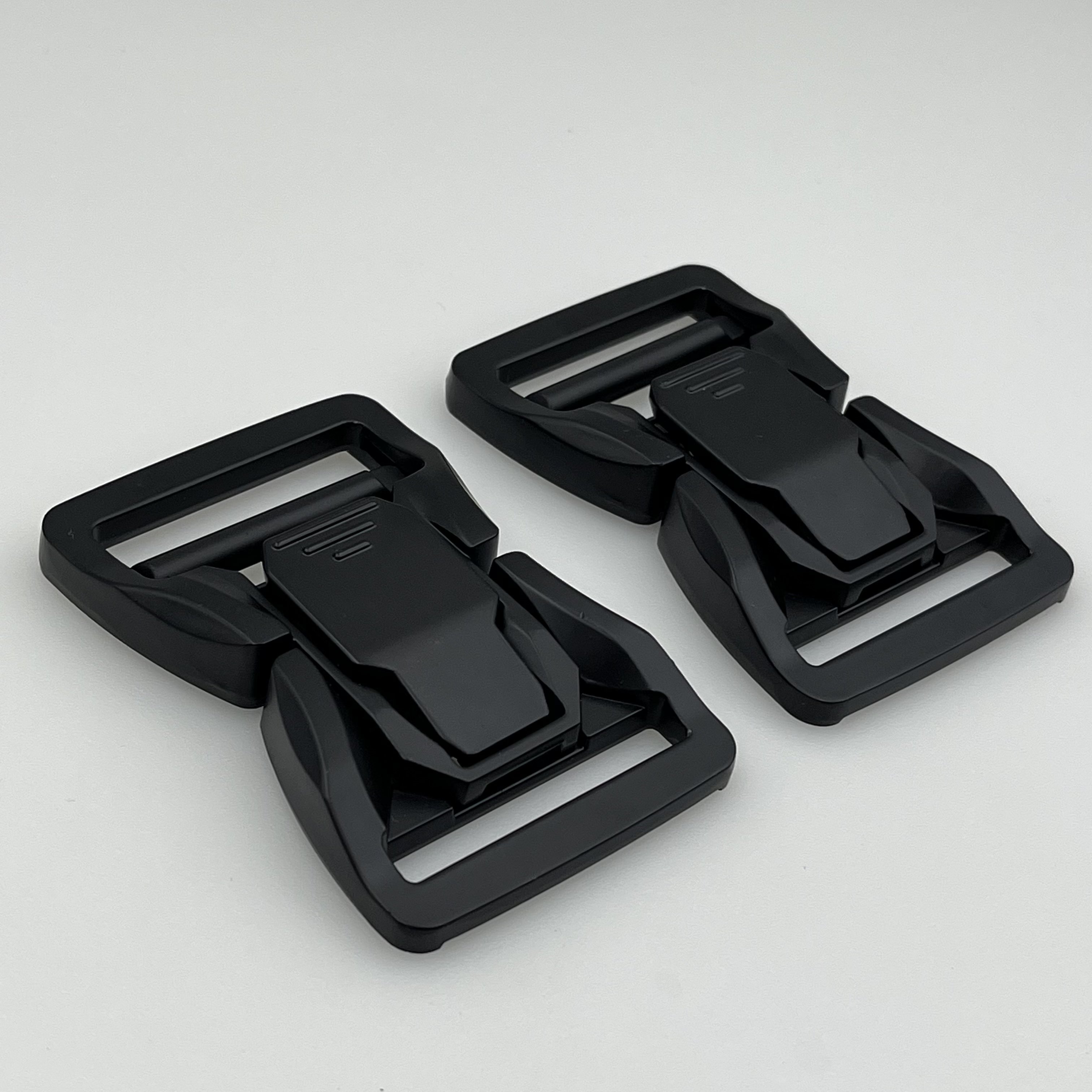New Heavy Duty Belt Buckle Tactical Utility Metal Buckle Black Zinc Alloy Quick Release Buckle