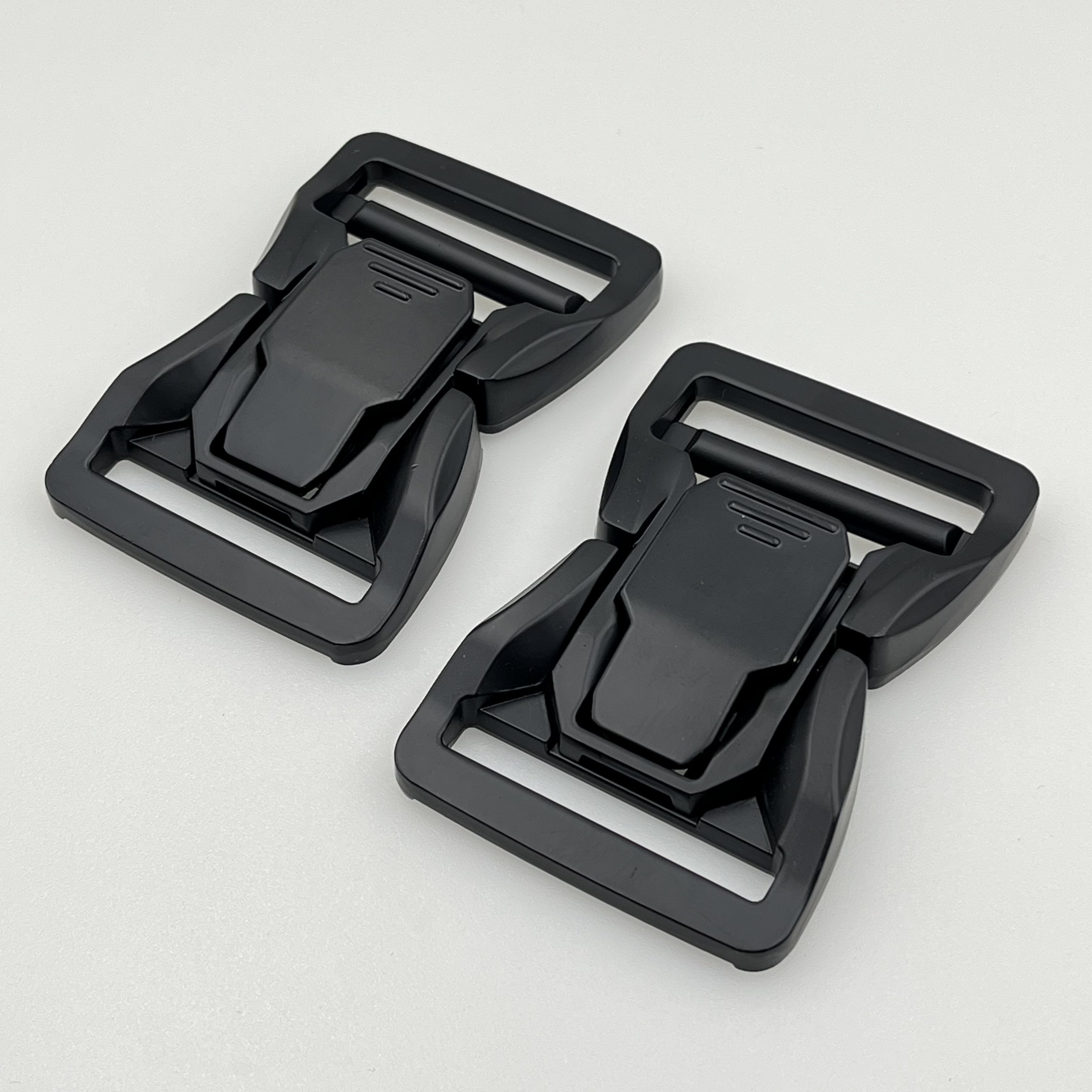 New Heavy Duty Belt Buckle Tactical Utility Metal Buckle Black Zinc Alloy Quick Release Buckle