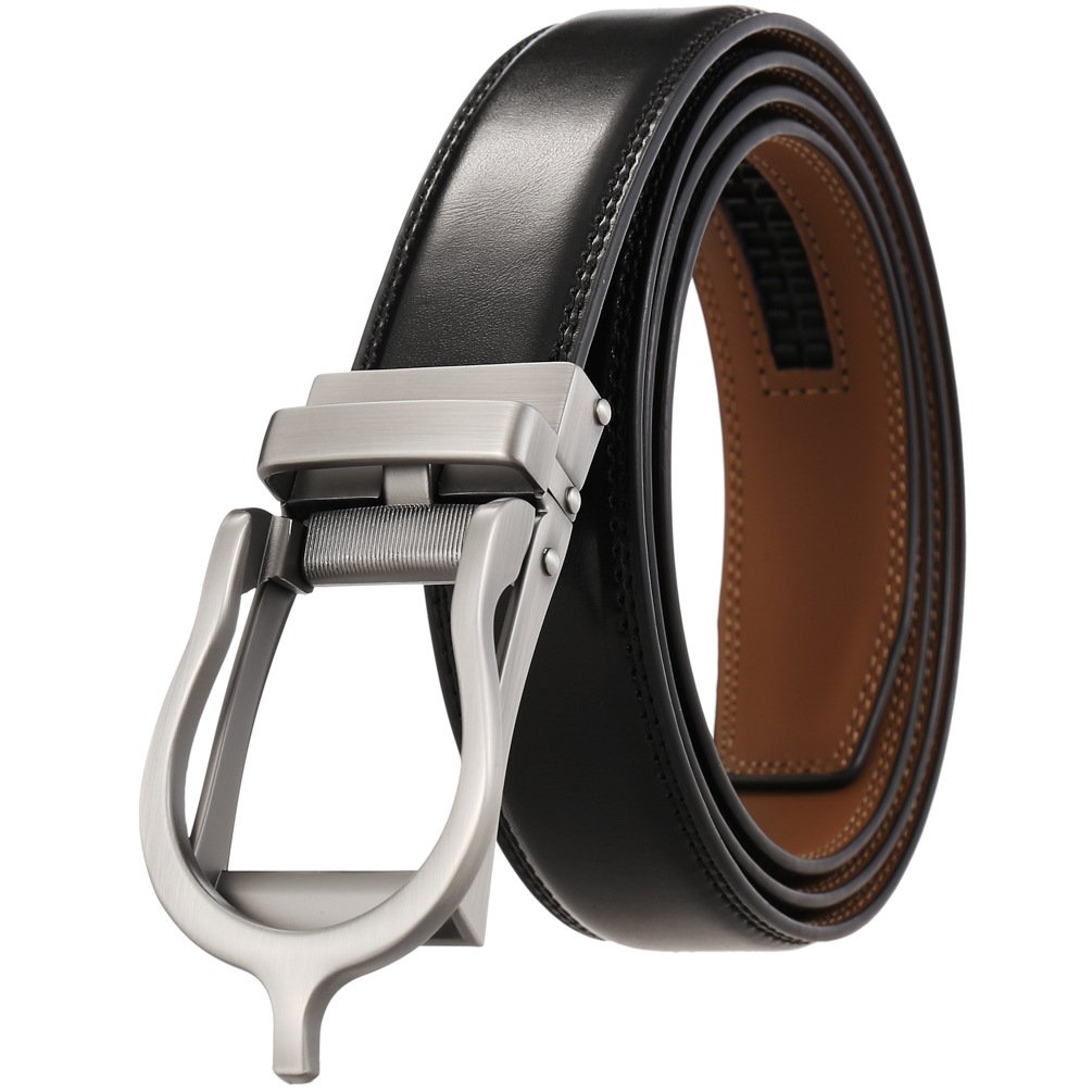 LY33-000015-2 3.0CM Men's zinc alloy buckle fashion belt casual