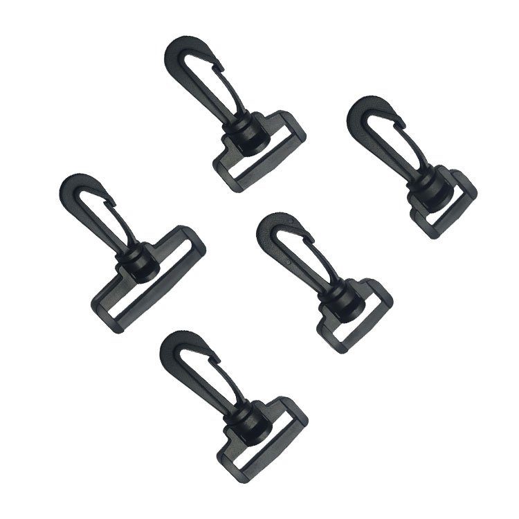 Plastic Lobster Clasp Swivel Trigger Hook Lock Strap Rope Swivel Snap Buckle Hook for Webbing Belt